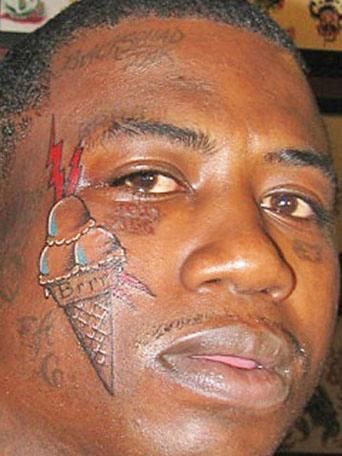 Gucci Mane Ice Cream Tattoo & Vybz Kartel Grim Reaper Tattoo - DMR News &  Sticky Topic 2011 27 pt 2 - YouTube